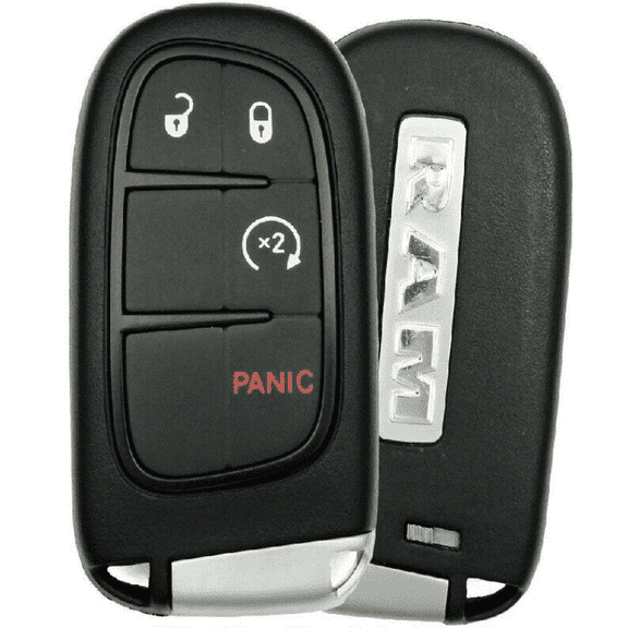 Smart Remote Key For RAM 1500 2500 3500 2013 - 2022 GQ4-54T W Remote Start VLS