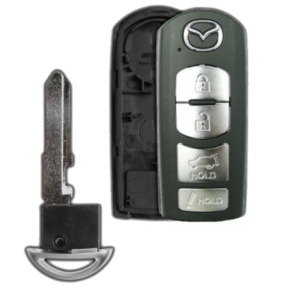 Smart Remote Key SHELL Fob For Mazda CX-5 CX-9 2016 - 2019 WAZSKE13D02