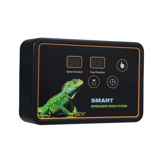 Smart Reptile Smart Misting System Intelligent Spray System 2pcs Spray Nozzles 360 Adjustment Hook Timed Spray For Tank Lizard Snake Plant