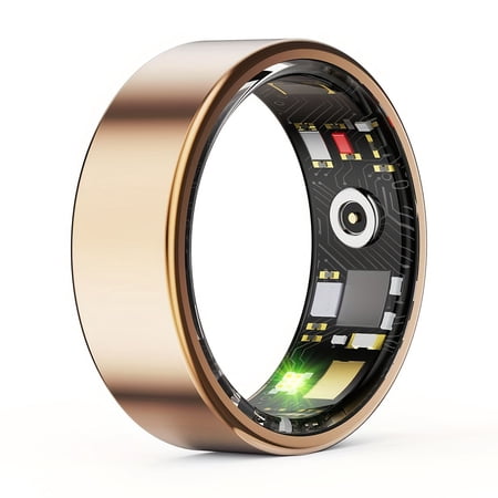 Smart Ring Men Smart Ring Health Rings Sleep Tracking Wearable Fitness Tracker Rose Golden