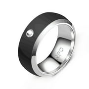Smart Ring Wearable Technology Waterproof Unisex NFC Phone Smart Accessories for Couples 6-13