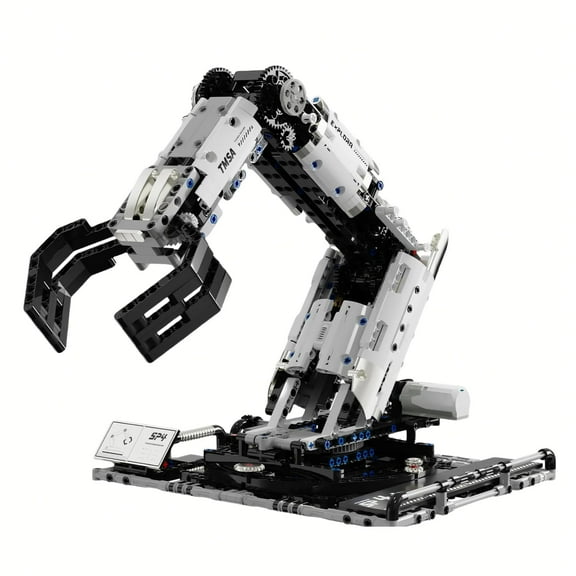 Smart Robot Arm Kit, Science Kits, Electronic Programming DIY Toy for Kids Ages 8+, Promotes STEM Interest in Science, Technology, Best Birthday Gifts for Boys/Girls.