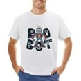 thumbnail image 1 of Smart Robot Cartoon T-Shirt Design Men’s T-Shirt 100% Cotton Casual Short Sleeve Tops Gift Tee White XL, 1 of 2