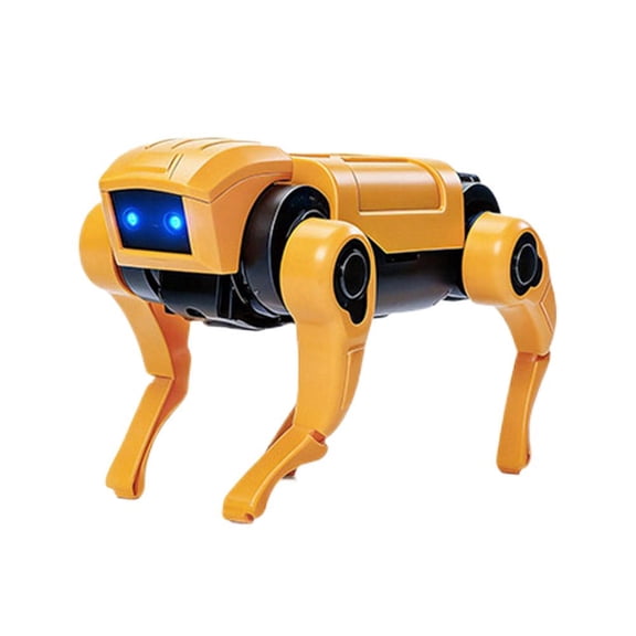 Smart Robot Dog, Stunt Robot Dog RC Toys for All Ages, Lifelike Actions, Programmable Play, 25m Range, Durable & Safe Gift - Orange