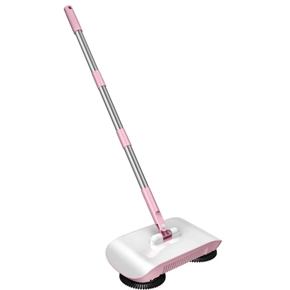 Smart Robot Vacuum Cleaner, 2 in 1 Hand Push Sweeper and Broom, Non Electric Hard Floor Sweeper for Home Kitchen Office