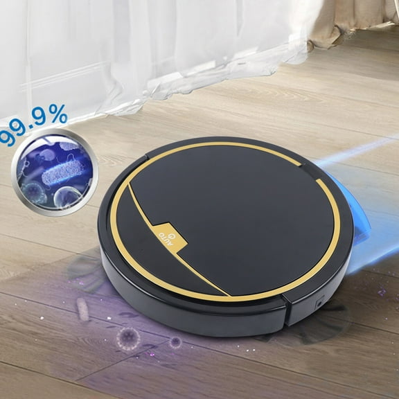 Smart Robot Wet Floor Mop Cleaner Sweep Carpet 3 in 1 Rechargeable & Water Tank