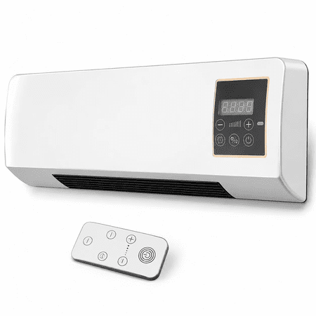 Smart Room AC Unit with Remote Control & 24H Timer, Whisper-Quiet Ductless Air Conditioner for Bedroom, Garage, and RV, Covers Up to 450 Sq. Ft.