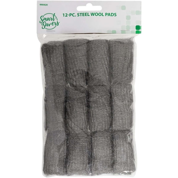 Smart Savers #0 Steel Wool (12-Pack) HW025 Pack of 12
