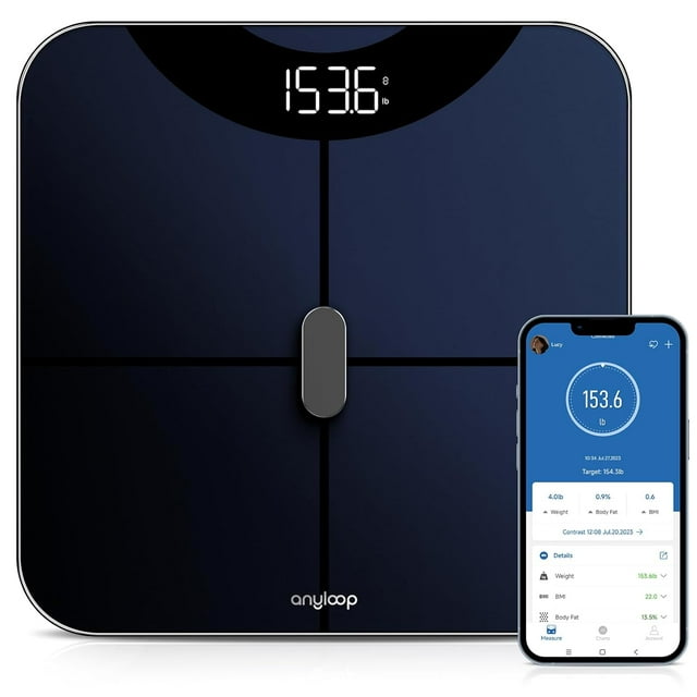 Smart Scale for Body Weight and Fat Percentage, Digital Scale with BMI, Body Fat, Muscle Mass 13