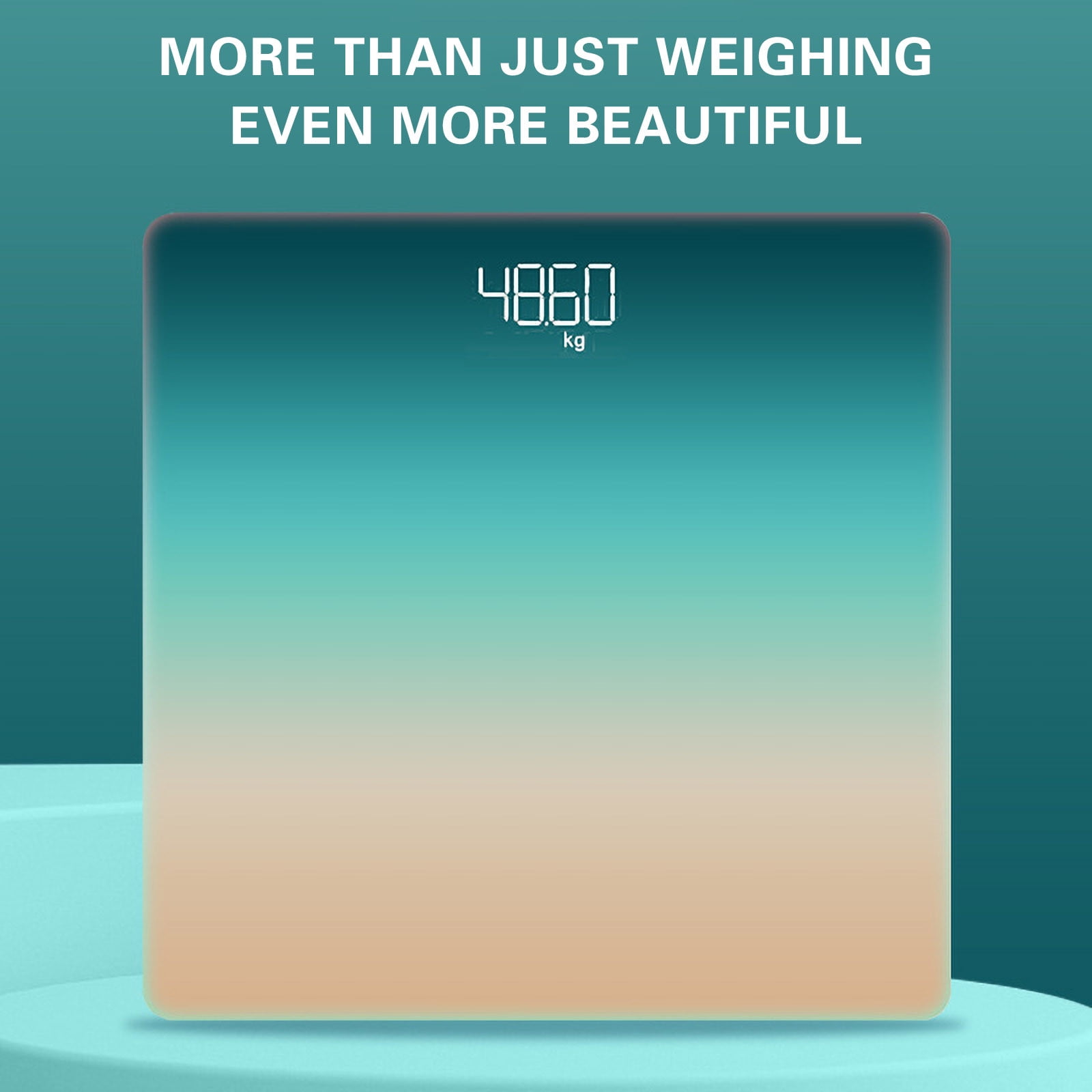 Smart Scale for Body Weight with LCD Display, Digital Bathroom Weight Scales Bluetooth