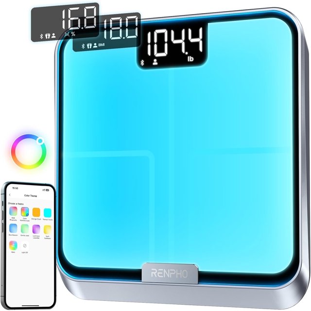 Smart Scale with RBG Lighting Platform, FSA HSA Store Eligible
