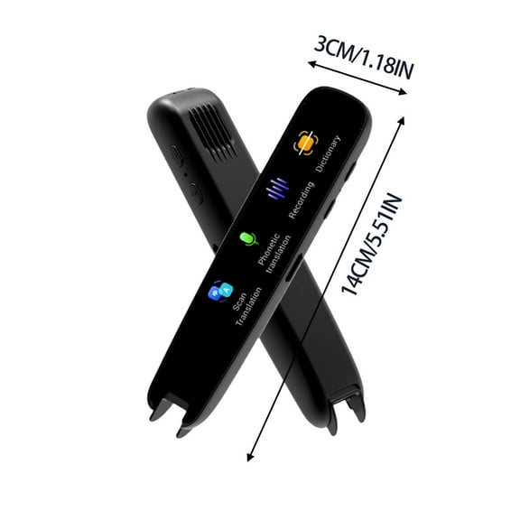 Smart Scanning Translation Pen with Photo Translation, Offline OCR Text-to-Speech Dictionary Pen, Electronic Translator Device for Travel, Shopping & Business Communication