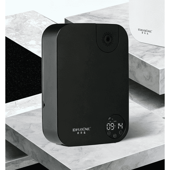 Smart Scent Diffuser for Large Spaces  3.38/6.09 fl oz Essential Oil Nebulizer with Touch Control Wall-Mounted & Standing Aromatherapy Machine for Home, Office, Hotel | Covers 3,531–21,188 Cu Ft, W