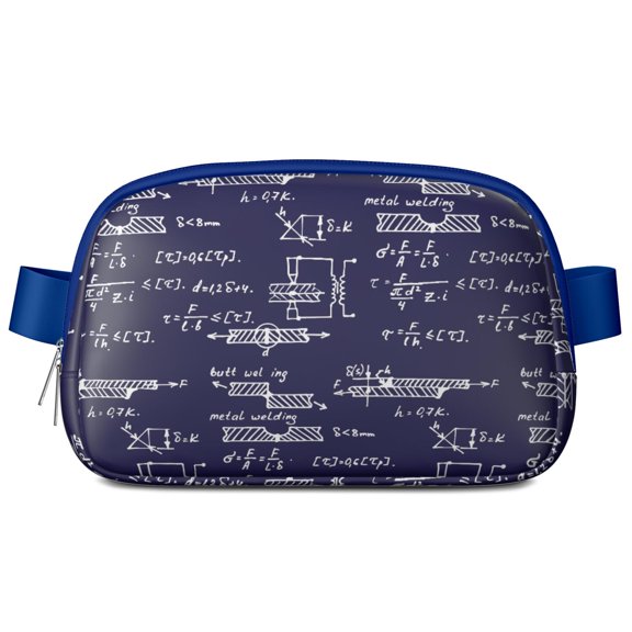 Smart Science Belt Bag – Perfect Fanny Pack for Classroom Use with Scientific Formulas & Lab-Inspired Prints