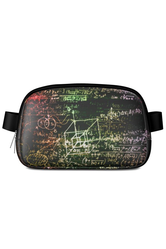 Smart Science Belt Bag – Perfect Fanny Pack for Classroom Use with Scientific Formulas & Lab-Inspired Prints