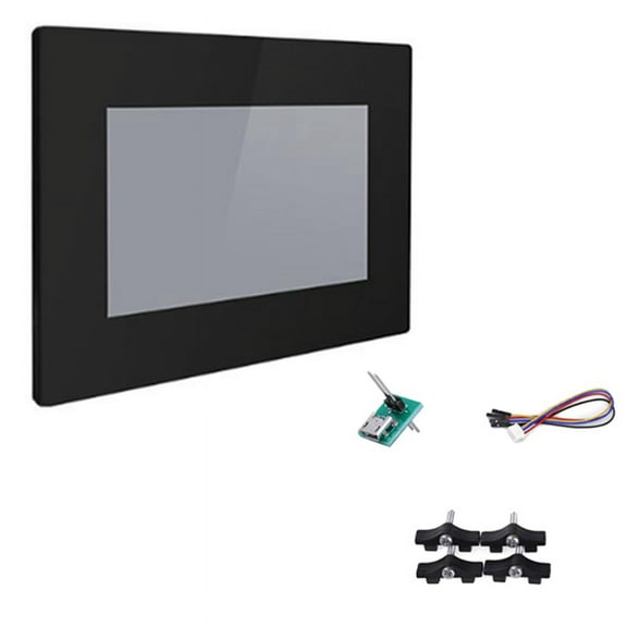 Smart Screen NX8048P070-011C-Y 7 Inch Capacitive Touch Screen with Housing HMI TFT LCD Module Display,black