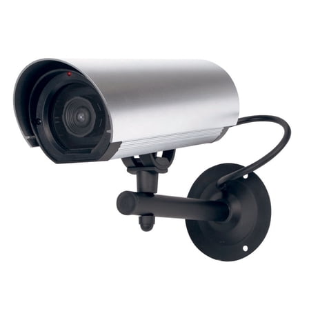 Smart Security Club Outdoor Dummy Camera, Aluminum Construction