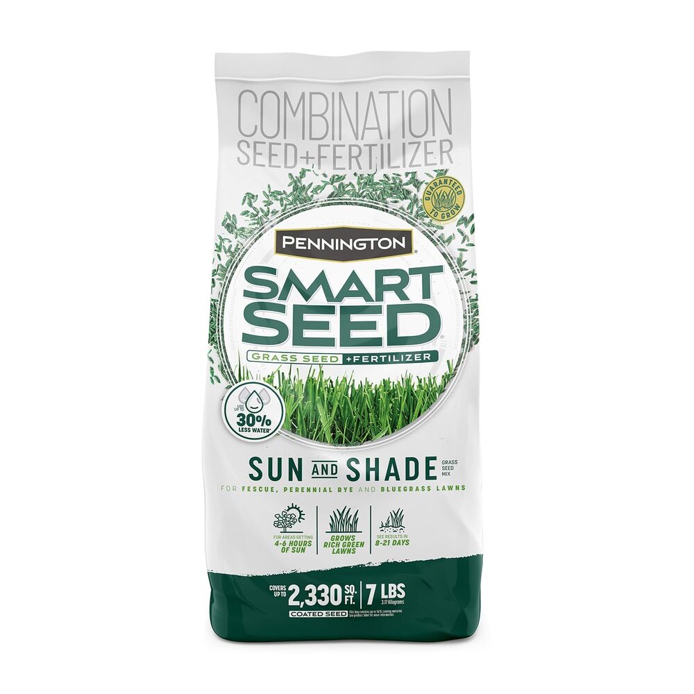 Smart Seed Sun and Shade Grass Mix 7 lb