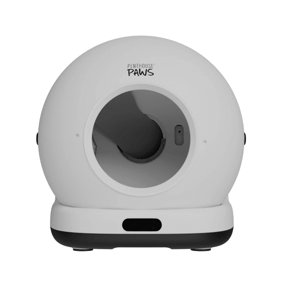 Penthouse Paws Smart Self-Cleaning Cat Litter Box with 4K Camera, App Control, Odor Control, UV Sterilization, Multi-Cat Compatible