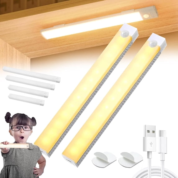 Sensor Led Usb Recharge Smart Sensor Magnetic Rechargeable LED Lights, Rechargeable Motion ...