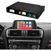 Road Top Wireless Carplay Retrofit Kit Decoder for BMW 1 2 3 4 Series with NBT System F20 F21 F22 F23 F30 F31 F32 F33 2011-2015 Year, Support Wireless Android Auto, Mirrorlink, Reverse Camera