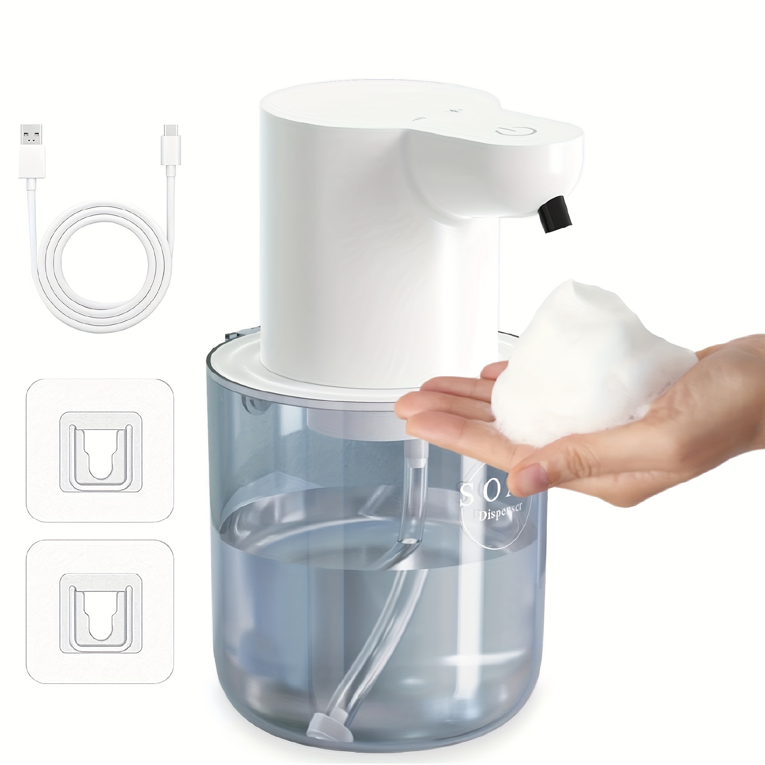 [Smart Sensor Soap Dispenser] Touch-Free Automatic Smart Sensor Soap ...