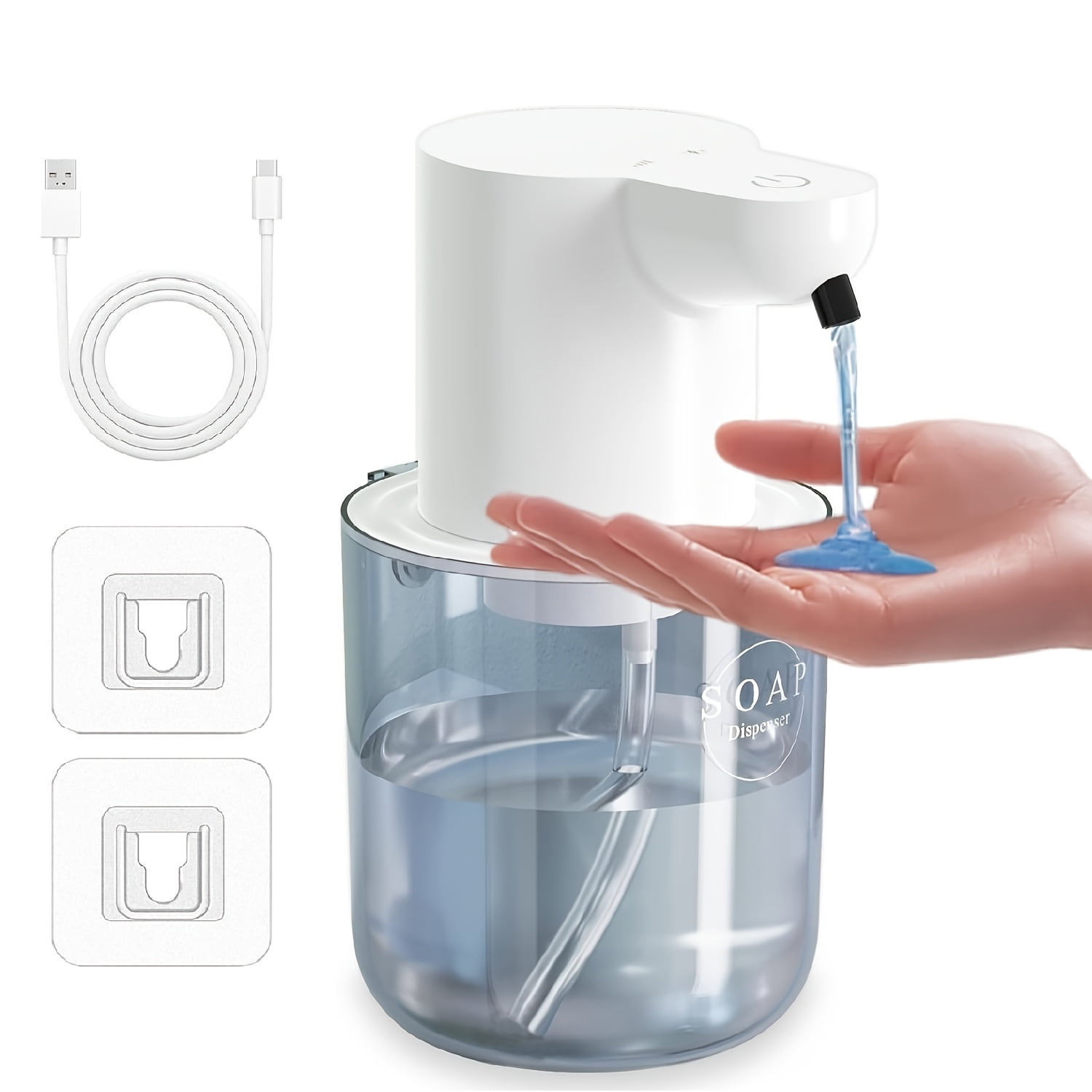 [Smart Sensor Soap Dispenser] Touch-Free Automatic Smart Sensor Soap ...
