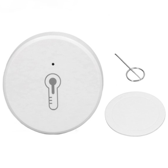 Smart Sensor with Adhesive for Easy Installation Wireless ZigBee Temperature & Humidity Monitor