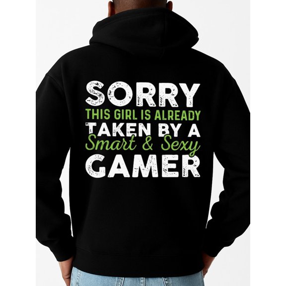 Smart & Sexy Gamer hoodies funny humor men's regular fit black Stylish Autumn/Winter Outerwear spring husband wife Funny Unisex Shirt Printed tshirts Original Unisex Shirt Graphic Tee tshirts