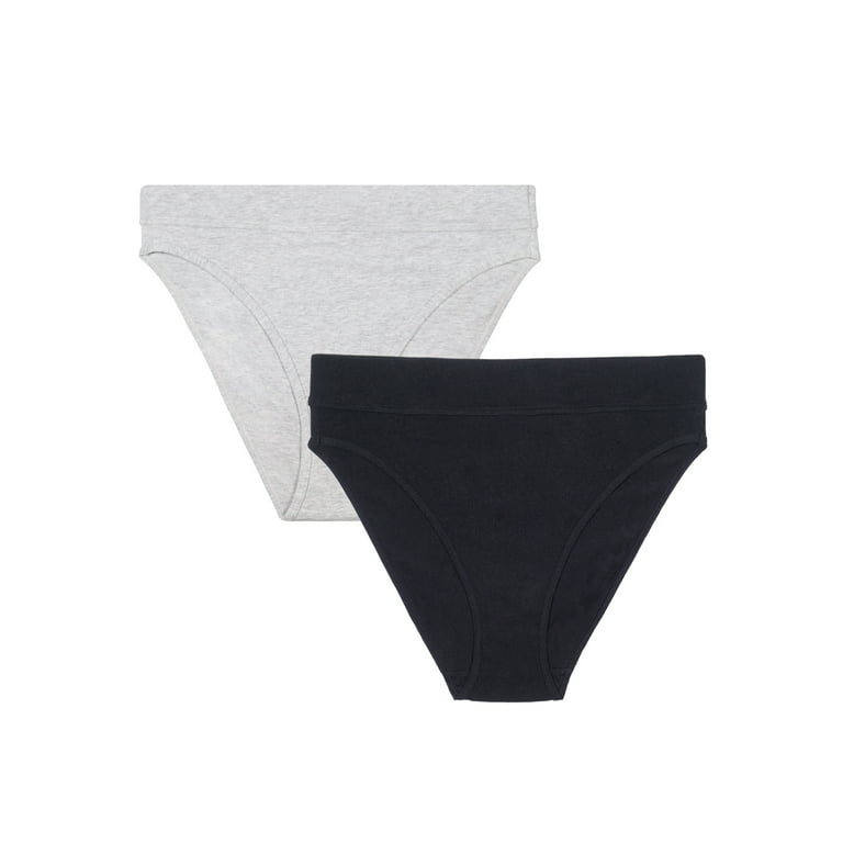 Buy Bamboo Fabric Mid Rise Underwear Pack of 2 Online on Brown Living