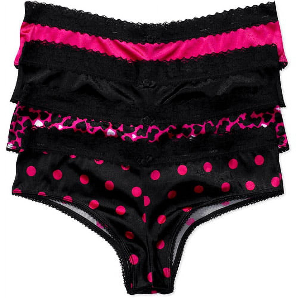 Smart & Sexy LowRise Hipster Panties, 4 Pack