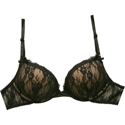 Smart & Sexy - Maximum Cleavage Lace Overlay Bra, Style SA172 - Walmart.com