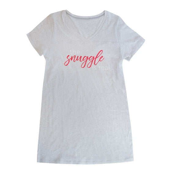 Smart & Sexy Oversized Graphic V-Neck Sleep Shirt