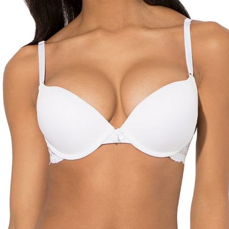 Smart & Sexy Women's Add 2 Cup Sizes Push Up Bra, Single and 2-Pack