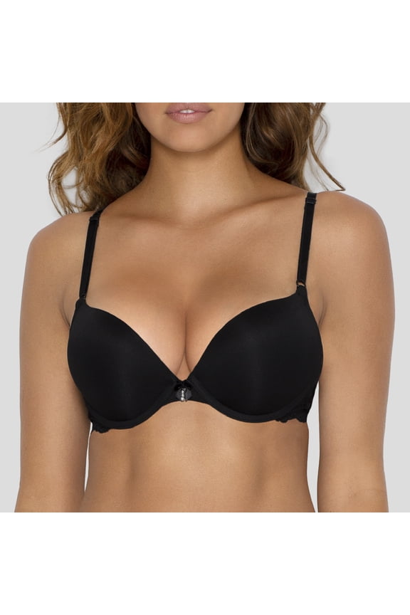 Women's Add 2 Cup Sizes Push Up Bra, Single and 2-Pack