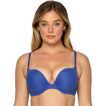 Smart & Sexy Women's Add 2 Cup Sizes Push Up Bra, Single and 2-Pack