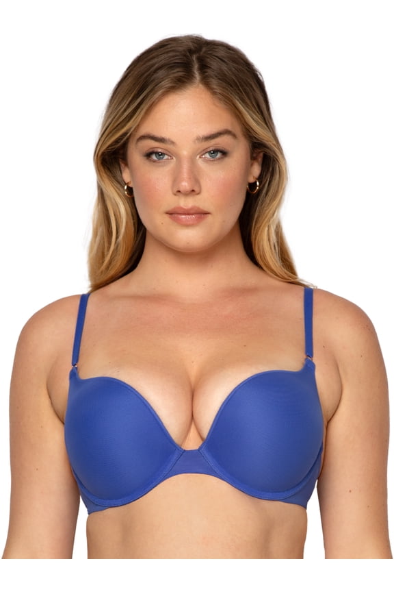 Women's Add 2 Cup Sizes Push Up Bra, Single and 2-Pack
