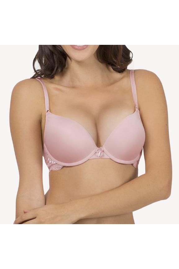 Women's Add 2 Cup Sizes Push Up Bra, Single and 2-Pack
