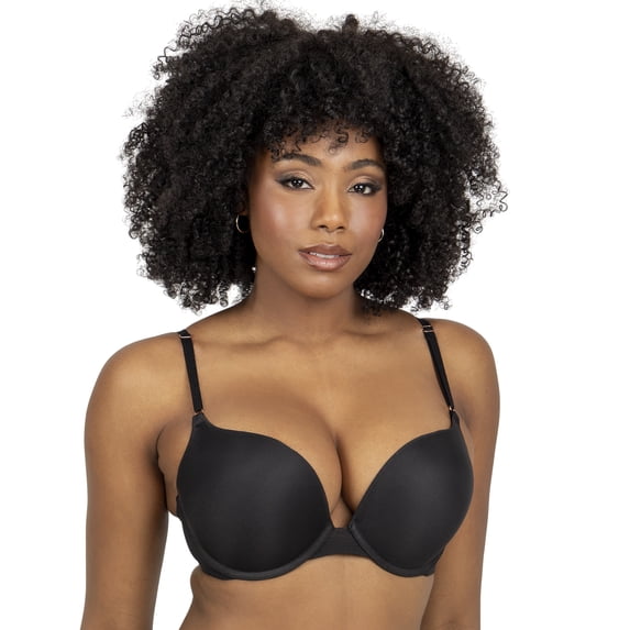 Smart & Sexy Women's Add 2 Cup Sizes Push Up Bra, Single and 2-Pack