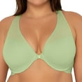 thumbnail image 1 of Smart & Sexy Women's Comfort Cotton Front & Back Close Racerback Bra, 1 of 4
