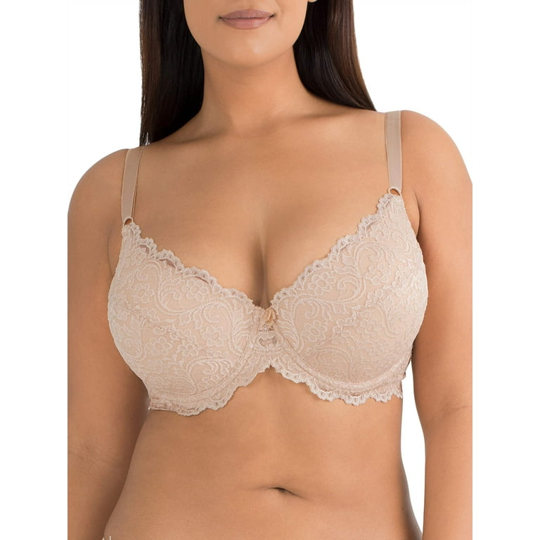 Smart & Sexy Women's Curvy Signature Lace Push-Up Bra With Added Support, Style  SA965 