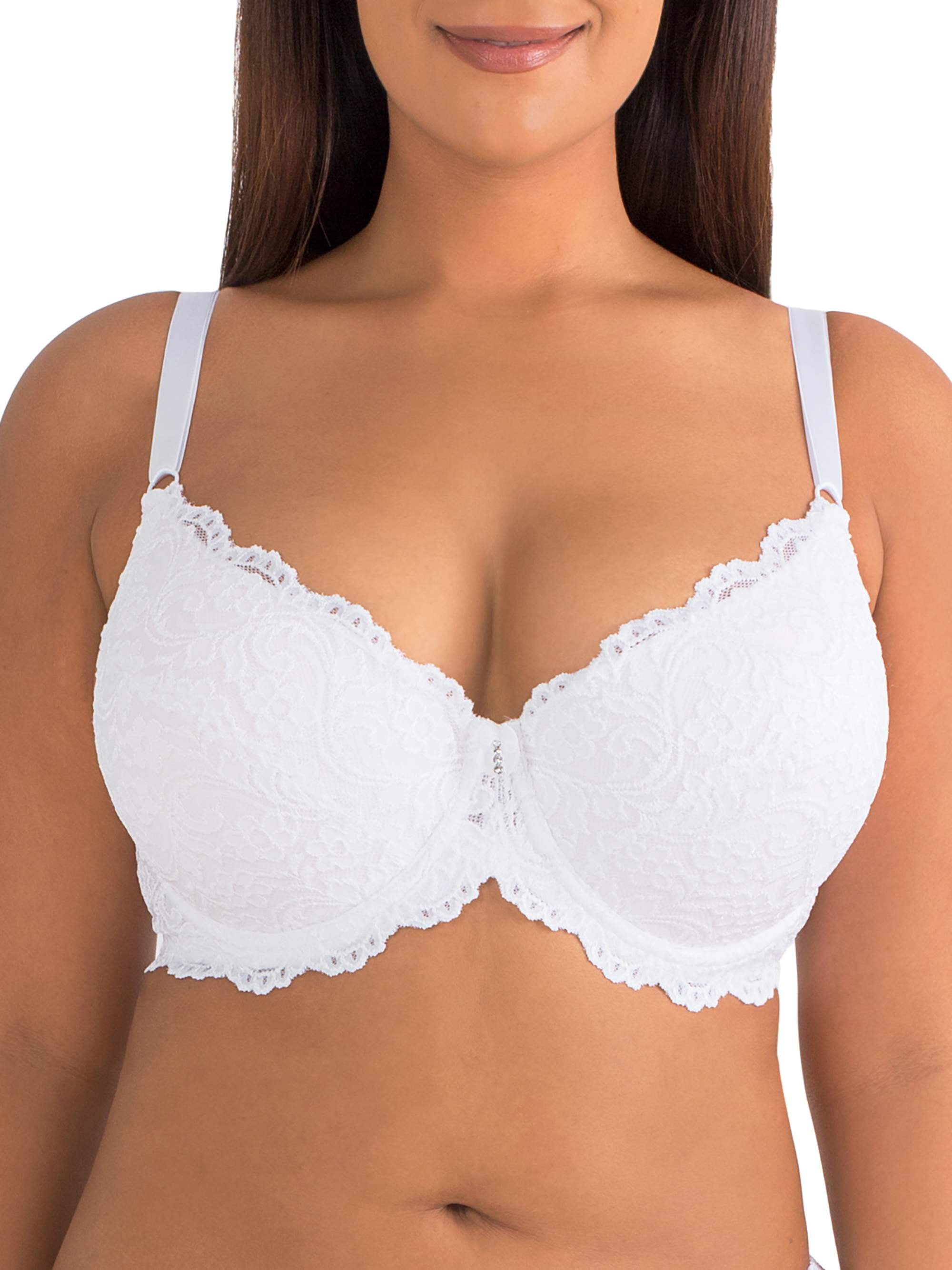 Smart & Sexy Women's Curvy Signature Lace Push-up Bra With Added Support
