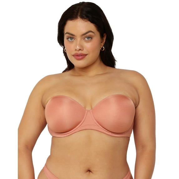 Smart & Sexy Women's Full Support Light Lined Strapless Bra
