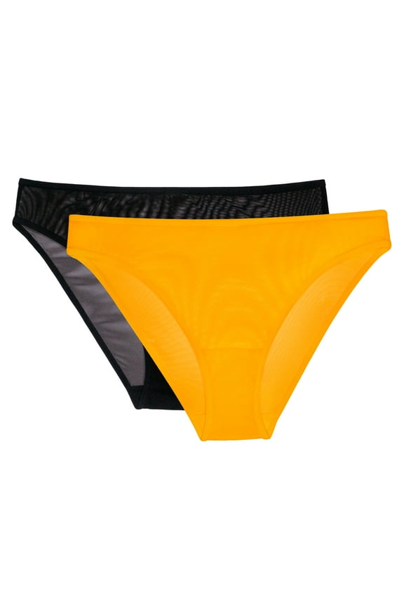 Women's Mesh High Leg Panty, 2-Pack, Style-SA1409