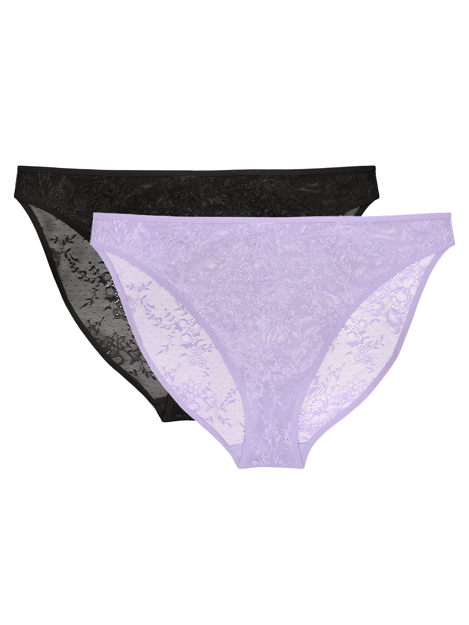 Smart & Sexy Women's Mesh High Leg Panty, 2-Pack, Style-SA1421