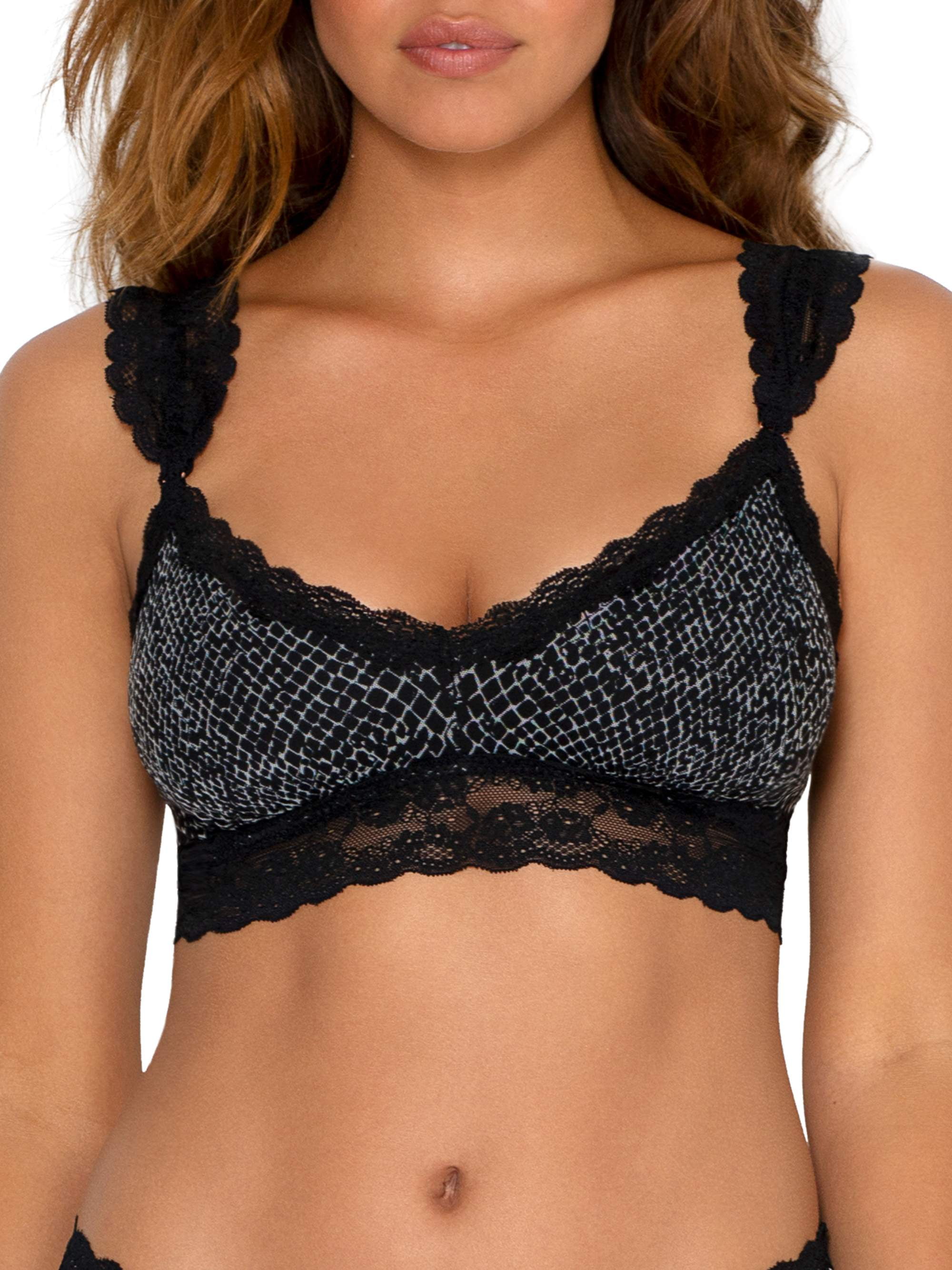 Smart Sexy Women s Mesh Lace Trim Bralette Style SA1394