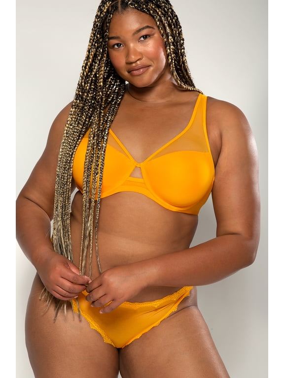 Women's Mesh Plunge Bra, Single and 2-Pack