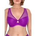 thumbnail image 1 of Smart & Sexy Women's Mesh Plunge Bra, Style SA1389, 1 of 4