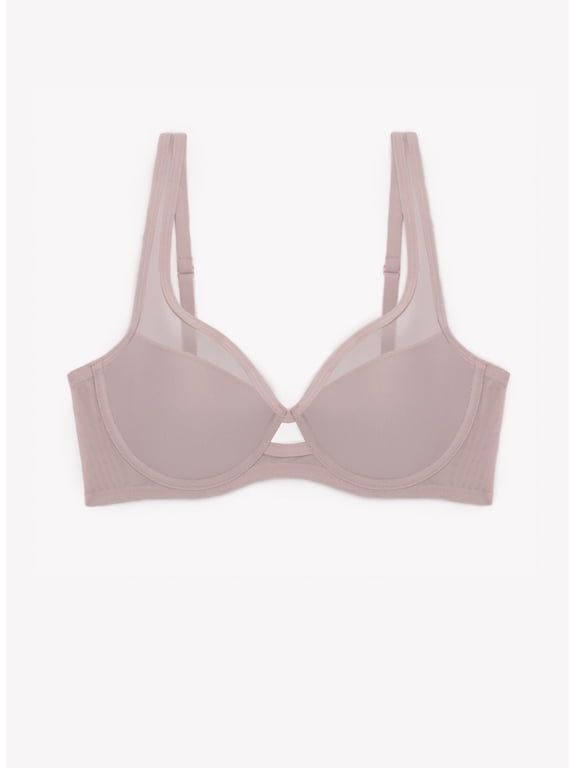 Women's Plunge Bra – Mesh Design for Alluring Lift and Comfort