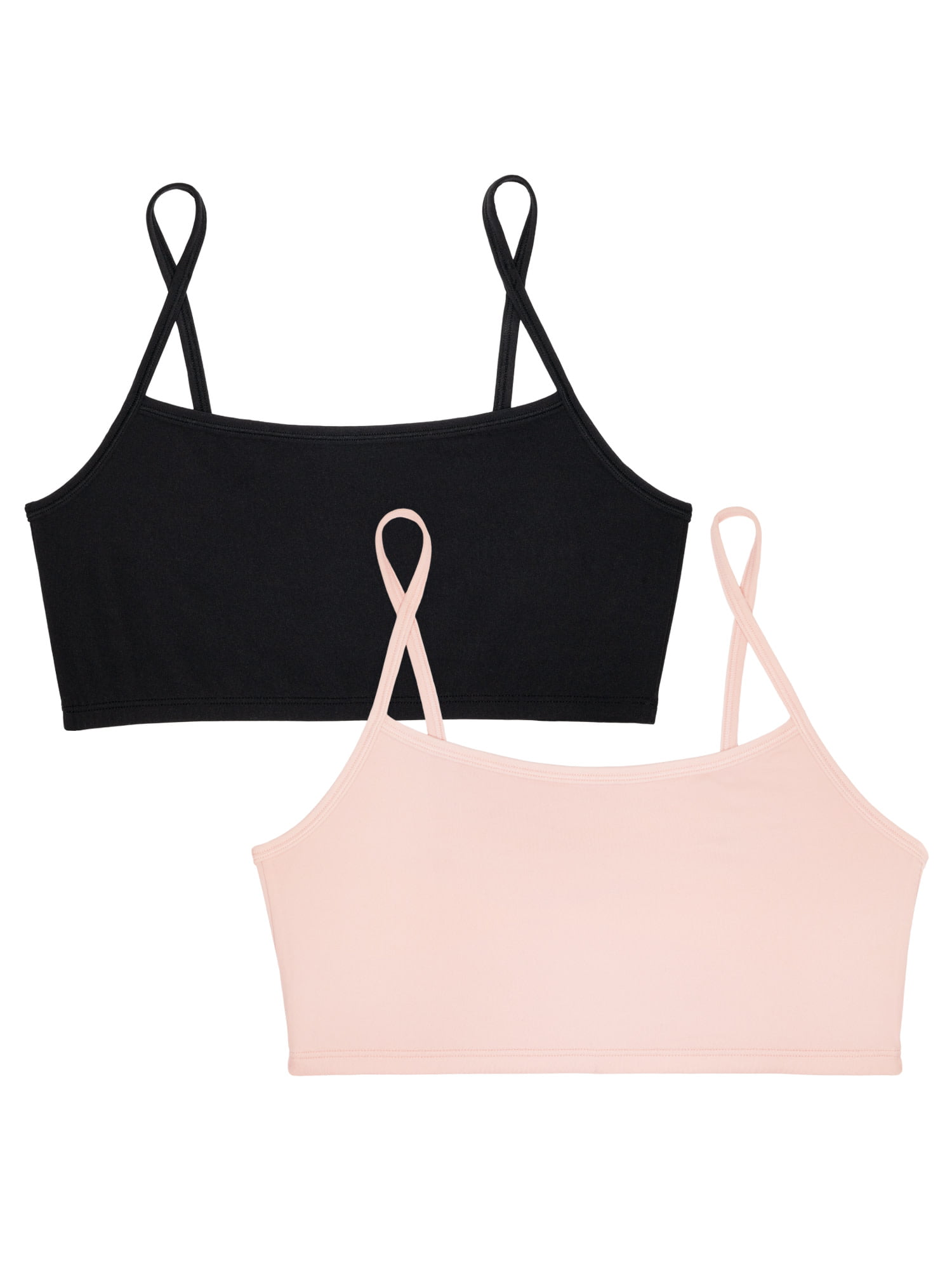 Smart & Sexy Women's Naked Cami Bralette, 2-Pack, Style-SA1437